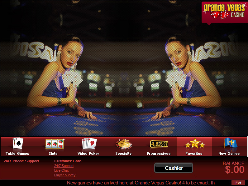 Grande Vegas Casino Lobby
